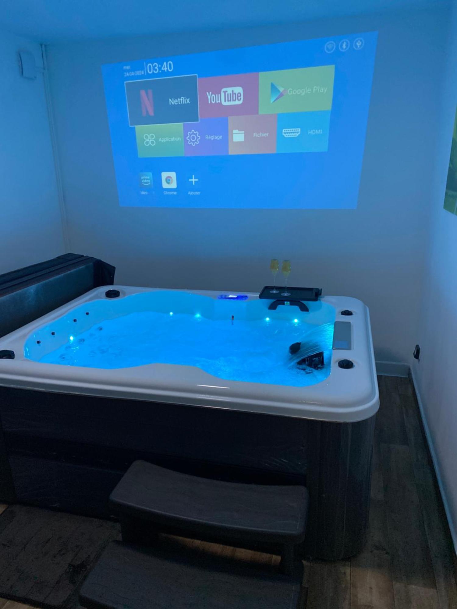 Spa Jardin Prive T3 Independant Dans Villa Morieres-les-Avignon Exteriör bild